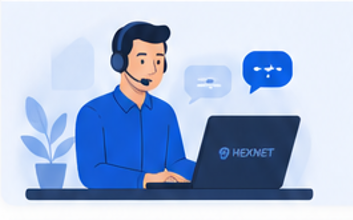 Hexnet technical support representative